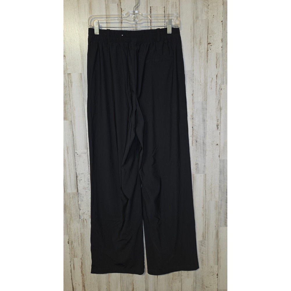 EUC Old Navy XS Sleektech Pleated High Rise Wide Pants Stretch Dress Casual - Picture 2 of 6